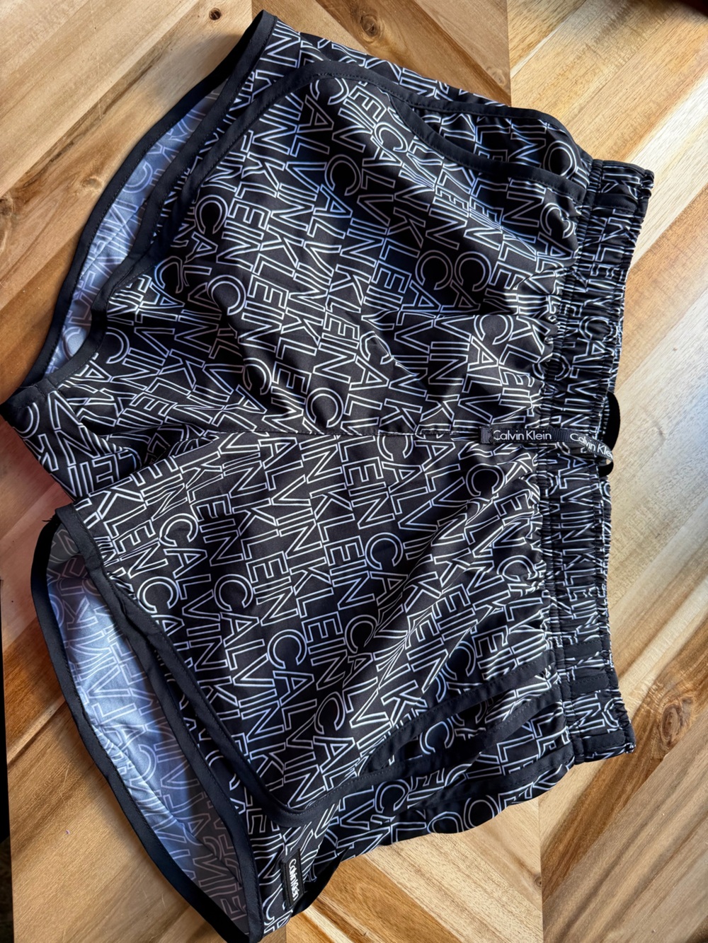 Calvin Klein Black & White Athletic Shorts